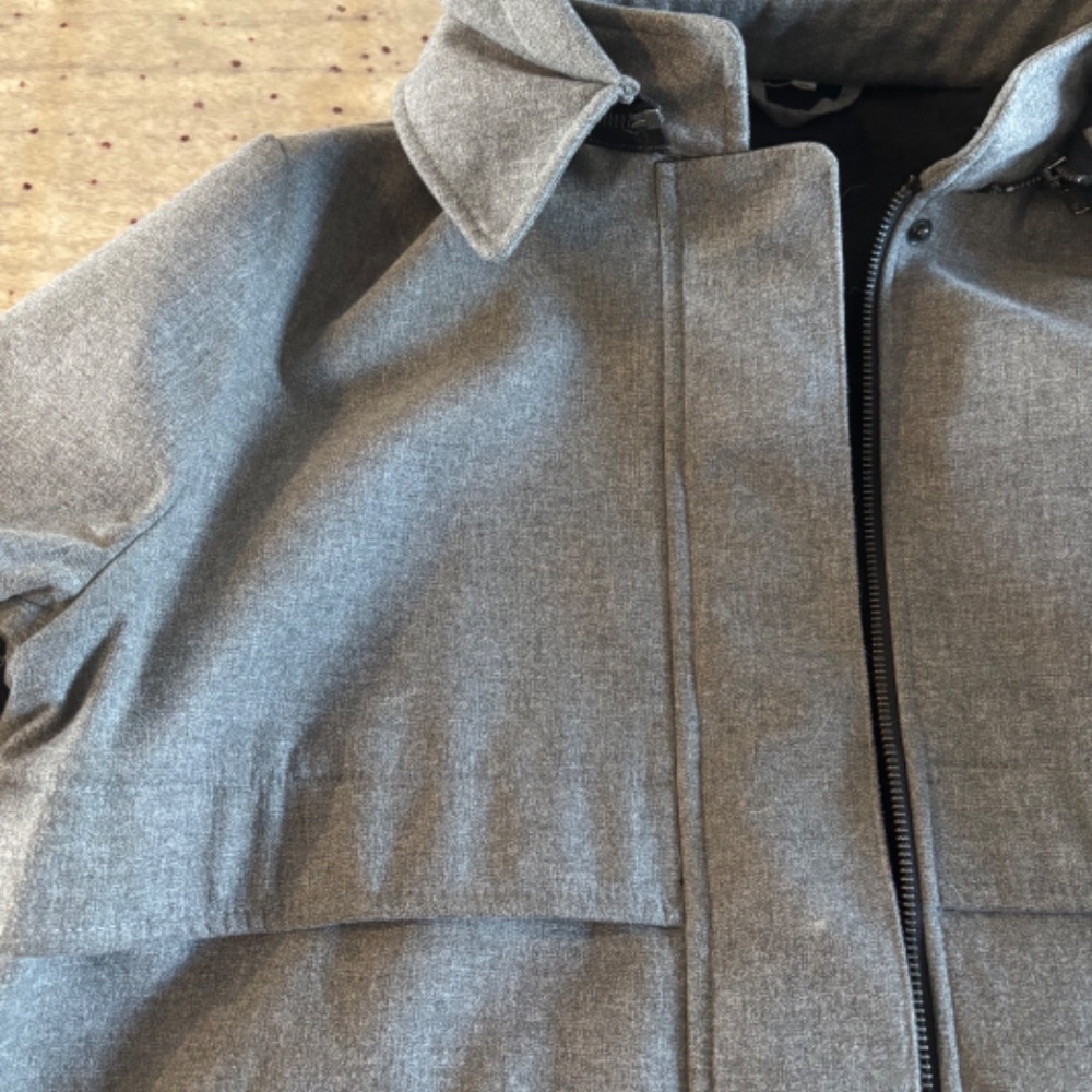 Fabletics Gray Utility Jacket - image 4